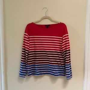 🔻 JCREW Color Block Stripe Sailor Shirt 🔻